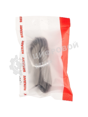 Провод автомобильный ПГВА/ПВАМ Rexant 1х1,50 мм, черный, мини-бухта 5 м