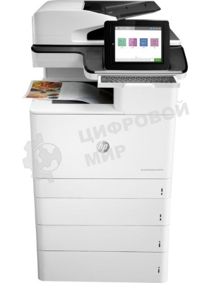 МФУ лазерное HP Color LaserJet Enterprise Flow MFP M776z (3WT91A), A3, цветной, печ. до 46 стр/мин. (А4) до 26 стр/мин. (А3), скан. до 120 стр/мин., 1200 x 1200 dpi (печать) 600x600dpi (скан.), USB, RJ-45, Air Print, Mopria