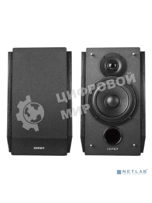 Колонки Edifier R1855DB Black Активные, 70W RMS, 60-20000Гц, дерево, пульт ДУ, Bluetooth 5.0,выход на сабвуфер,Opt/Coaxial,2 RCA
