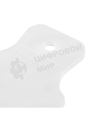 Шпатель Сибртех белая резина, 60 мм