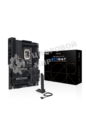 Материнская плата ASUS ProArt Z890-CREATOR WIFI, LGA 1851, Intel Z890, 4xDDR5, 4xSATA, 5xM.2, 2xPCIe 5.0 x16, 1xPCIe 4.0 x16, 1xHDMI, 1xDP, 1x 10Gb LAN, 1x 2.5Gb LAN, 2xUSB-C 10Gbps, 6xUSB-A 10Gbps, 1xUSB-A 2.0, 7.1, ATX