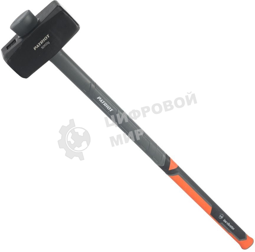 Кувалда Patriot SHF-5,0 с фиберглассовой рукояткой, 5,0кг