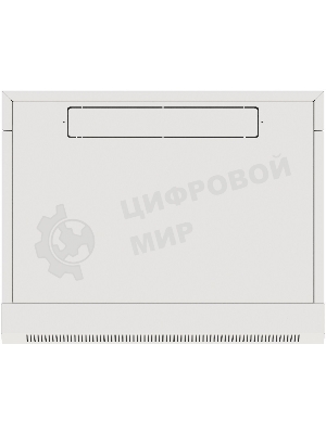 Шкаф коммутационный NTSS Премиум (NTSS-W9U6045GS-2) настенный 9U 600x450 мм пер. дв. стекл 60 кг серый IP20 сталь