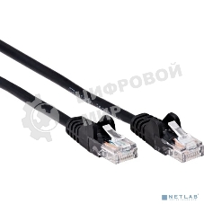Патч-корд литой AOpen ANP511 2M BK UTP cat.5е 2м черный