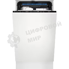 Встраиваемая посудомоечная машина Electrolux KEAC3200L, черный, 44.6 см, 10 компл., 46 дБ, класс E