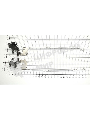 Петли для ноутбука Acer Aspire E5-411, E5-471, V3-472, 33.MLQN7.003, 33.MLQN7.004, Acer