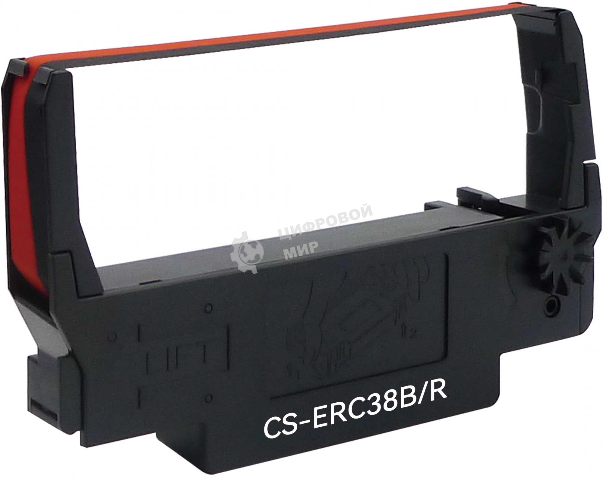 Картридж матричный Cactus CS-ERC38B/R черный/красный для Epson ERC 30/34/38, UT2000/4000