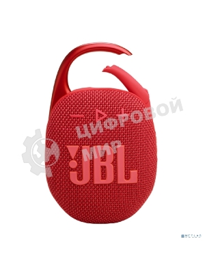 Портативная акустика JBL CLIP 5, красный