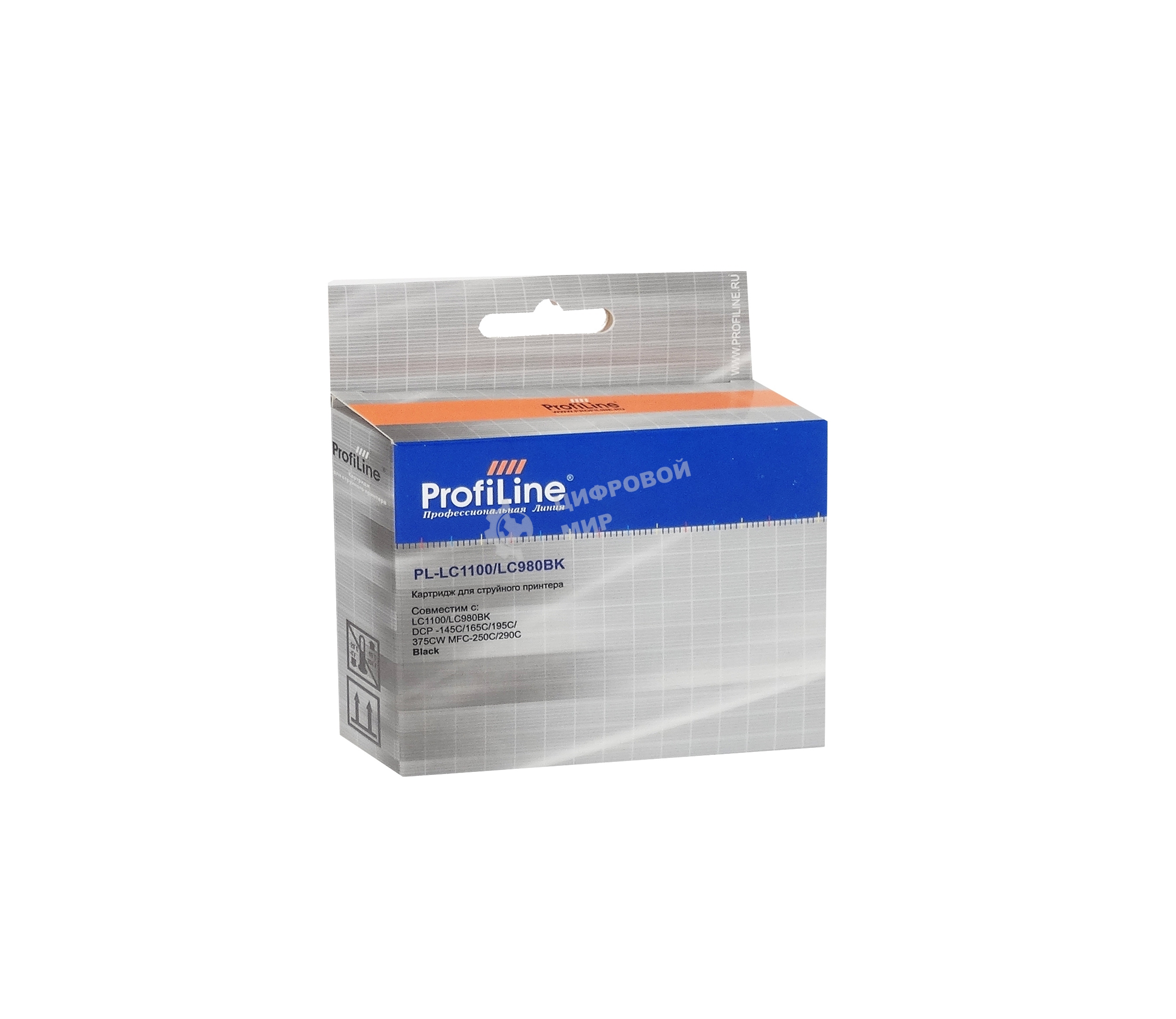 Картридж струйный для принтеров Brother PL-LC1100/LC980BK DCP -145C/165C/195С/375CW MFC-250C/290C/DCP-6690CW Black водн ProfiLine