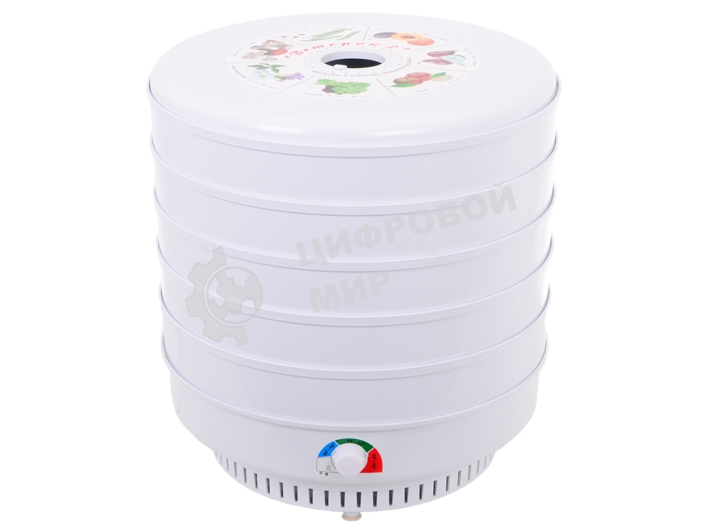 Сушилка для овощей и фруктов Ветерок-2 600 Вт, 5 поддонов, гофрокороб