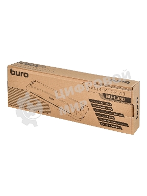 Ламинатор Buro BU-L380, 2 вала, A3, 125мкм, 250 мм/мин