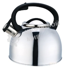 Чайник для плиты MALLONY Arte из нерж стали со свистком, 2,5 л
