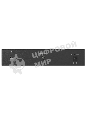 Коммутатор Unmanaged Switch with 8 10/100/1000Base-T ports (4 PoE ports 802.3af/802.3at (30 W), PoE Budget 68).8K Mac address, Auto-sensing, 802.3x Flow Control, Stand-alone, Auto MDI/MDI-X for each port, D-link Green technology, Metal case.Manual + Exter