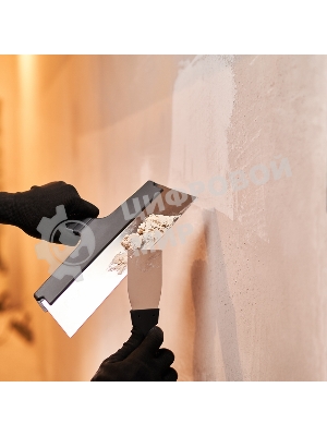 Шпатель Rexant 80 мм нержавеющая сталь, пластмассовая рукоятка