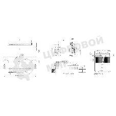 Разъем FPC Half Coverage Bottom Contact 0.8K-BX-10PWB 10 pin высота 2мм шаг 0,8мм