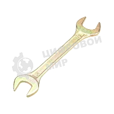 Ключ гаечный рожковый Rexant 19х22 мм, желтый цинк