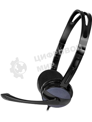 Гарнитура проводная мультимедийная с микрофоном SVEN AP-151MV, черный