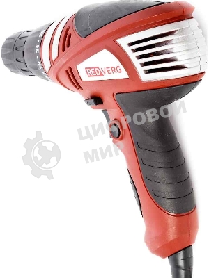 Дрель-шуруповерт RedVerg RD-SD320/1, 320 Вт, 15 Нм, щеточный