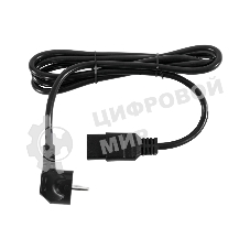 Шнур питания Rem R-16-CORD-C19-S-1.8 C19-Schuko проводник.:3x1.5мм2 1.8м 250В 16А (упак.:1шт) черный