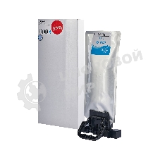 Контейнер с чернилами Sakura C13T01D200 (T01D2 C) для Epson, голубой, 20000 к., 220 мл.