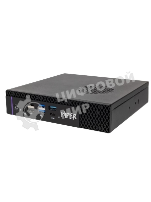 Мини ПК HIPER FACTUM FT20 Intel Core i5 14400(2.5Ghz)/16Gb/512PCISSDGb/noDVD/BT/WiFi/war 1y/1.3kg/черный/Win 11Pro + БП 120Вт/металл/VESA Адаптер на 75х75, 100х100