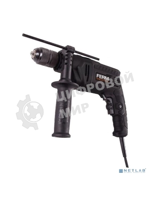 Дрель ударная FERM PDM1060P_K мощность-1200W/энергия удара-14 Дж/вес - 6,2 кг.
