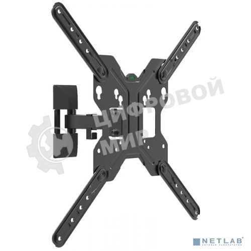 Универсальное настенное крепление для LCD, LED ТЕЛЕВИЗОРОВ Harper TVK-1755 Black, до 30кг, VESA 400x400