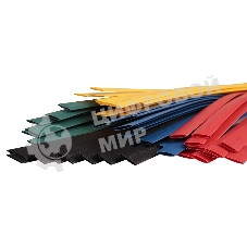 Термоусаживаемые трубки Rexant 10,0/5,0 мм, набор пять цветов, упаковка 50 шт. по 1 м