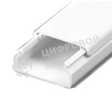 Кабель-канал 20х10 L2000 пластик с двойным замком УралПак КК-19020010-160