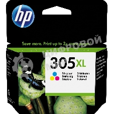 Картридж струйный HP 305XL 3YM63AE многоцветный (200 стр.) для HP DJ 2320/2710/2720