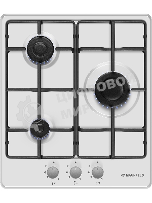 Газовая варочная панель Maunfeld EGHE.43.3STS-EW
