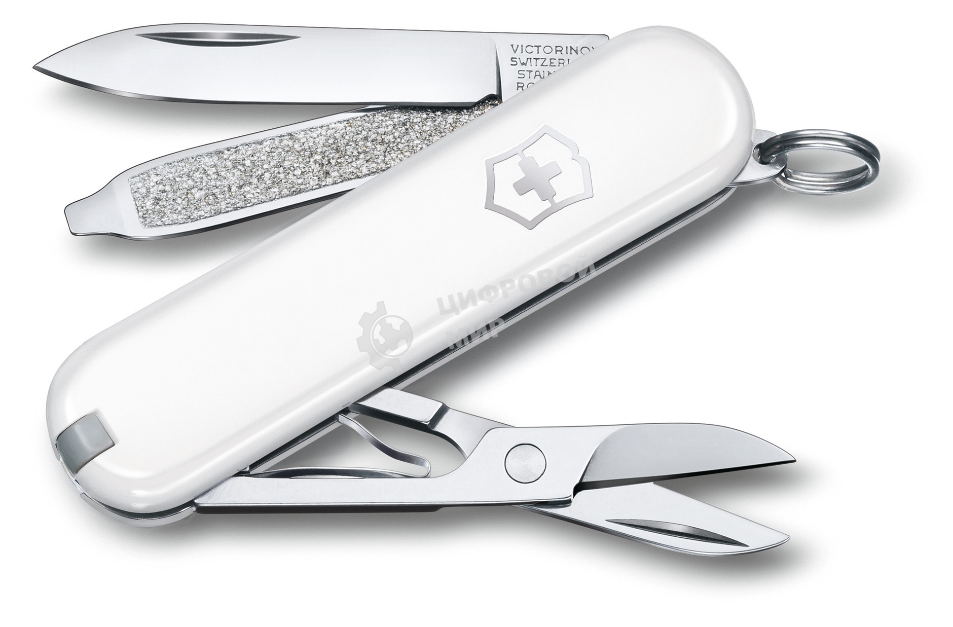 Нож перочинный Victorinox Classic Falling Snow (0.6223.7G) 58мм 7 функций карт.коробка