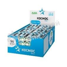 Элемент питания Космос алкалиновый LR03 (уп.96шт)