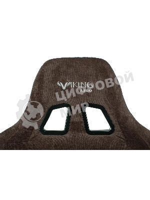 Кресло Бюрократ VIKING KNIGHT LT10 FABRIC коричневый, ткань, 120 кг, механизм качания