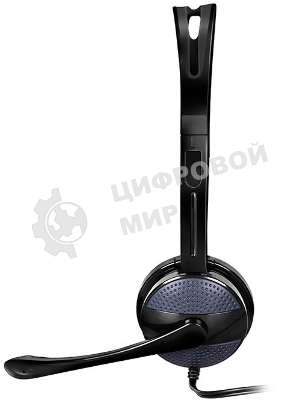 Гарнитура проводная мультимедийная с микрофоном SVEN AP-151MV, черный
