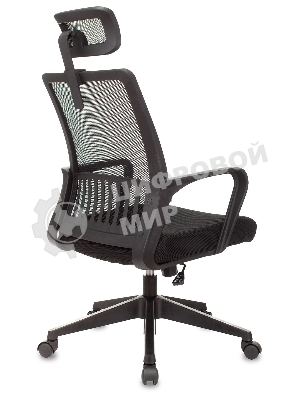 Кресло Бюрократ MC-201-H черный, сетка