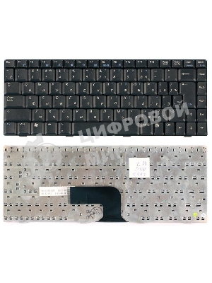 Клавиатура для ноутбука ASUS W5 W6 W7 черная