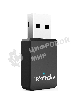 Сетевой адаптер Wi-Fi Tenda WiFi Adapter USB U9 (USB2.0, WLAN 650Mbps, 802.11ac) 1x int Antenna