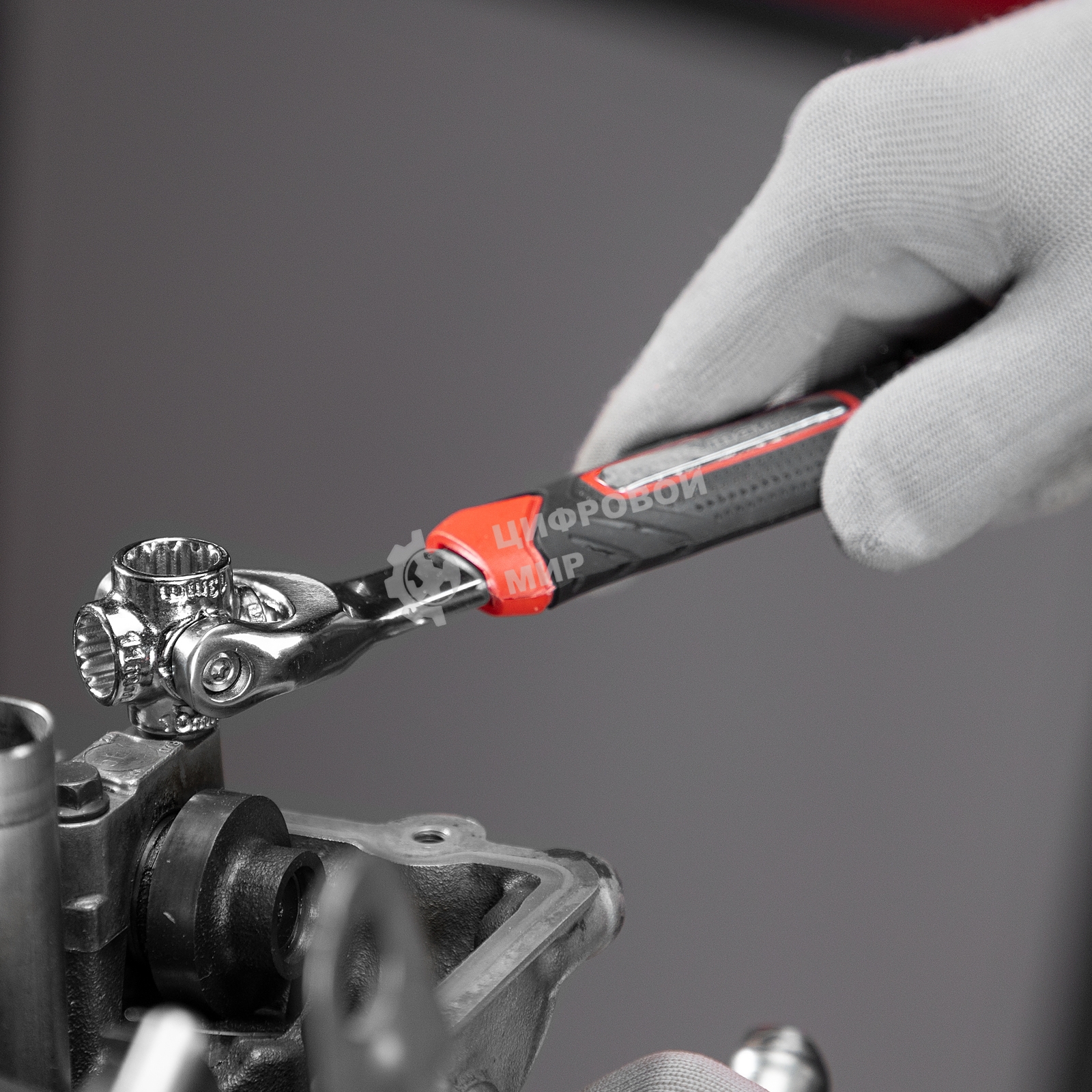 Ключ универсальный Matrix 48 в 1, СrV, 8-19мм, Spline