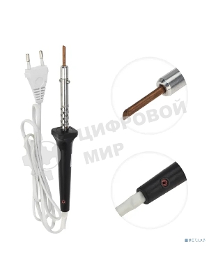 Паяльник Rexant, керам.нагреватель, 25 Вт, 230 В, ЭПСН