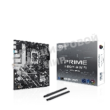 Материнская плата ASUS PRIME H810M-A WIFI, LGA 1851, Intel H810, 2xDDR5, 4xSATA, 2xM.2, 1xPCIe 4.0 x16, 1xPCIe x1, 1xDP, 1xHDMI, 1x1Gb LAN, Wi-Fi, 4xUSB 2.0, 2xUSB 3.2 Gen 2, 3x3.5 мм, 7.1, Micro-ATX
