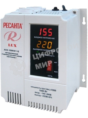 Стабилизатор АСН-500Н/1-Ц Ресанта LUX