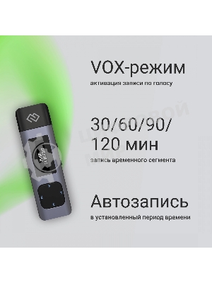 Диктофон Цифровой Digma DiVoice RV50 8Gb черный