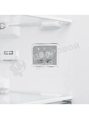 Встраиваемый холодильник Kuppersberg RBN 1763, полезный объем 233 л, сенсорное управление, полезный объем морозильной камеры 63 л, No Frost, LED подсветка, перенавешиваемые двери, суперзаморозка, отсек для овощей, белый