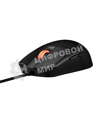 Мышь проводная ASUS P518 ROG STRIX IMPACT III черный, 12000 dpi, USB, кнопки - 5