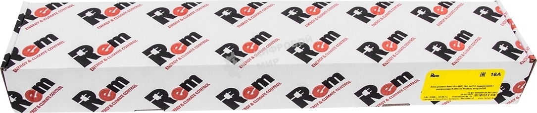 Блок розеток АВР Rem R-16-2C19-T-440-2XC20 1U 19