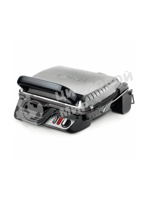 Гриль электрический Tefal GC306012 2000Вт серебристый