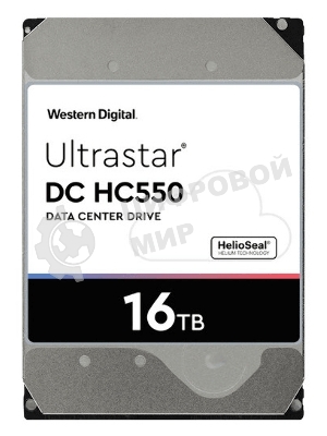 Жесткий диск Western Digital SAS 16Tb 7200RPM 12Gb/S 512MB DC HC550 0F38357 WD