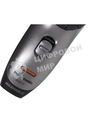 Машинка для стрижки Panasonic ER217S520 серебристый (насадок в компл:1шт)