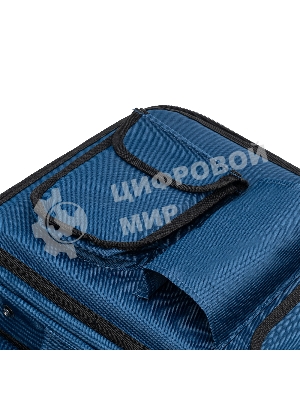 Сумка для инструмента (кейс монтера) Сибртех 470х340х110 мм, 25 карманов, наплечный ремень